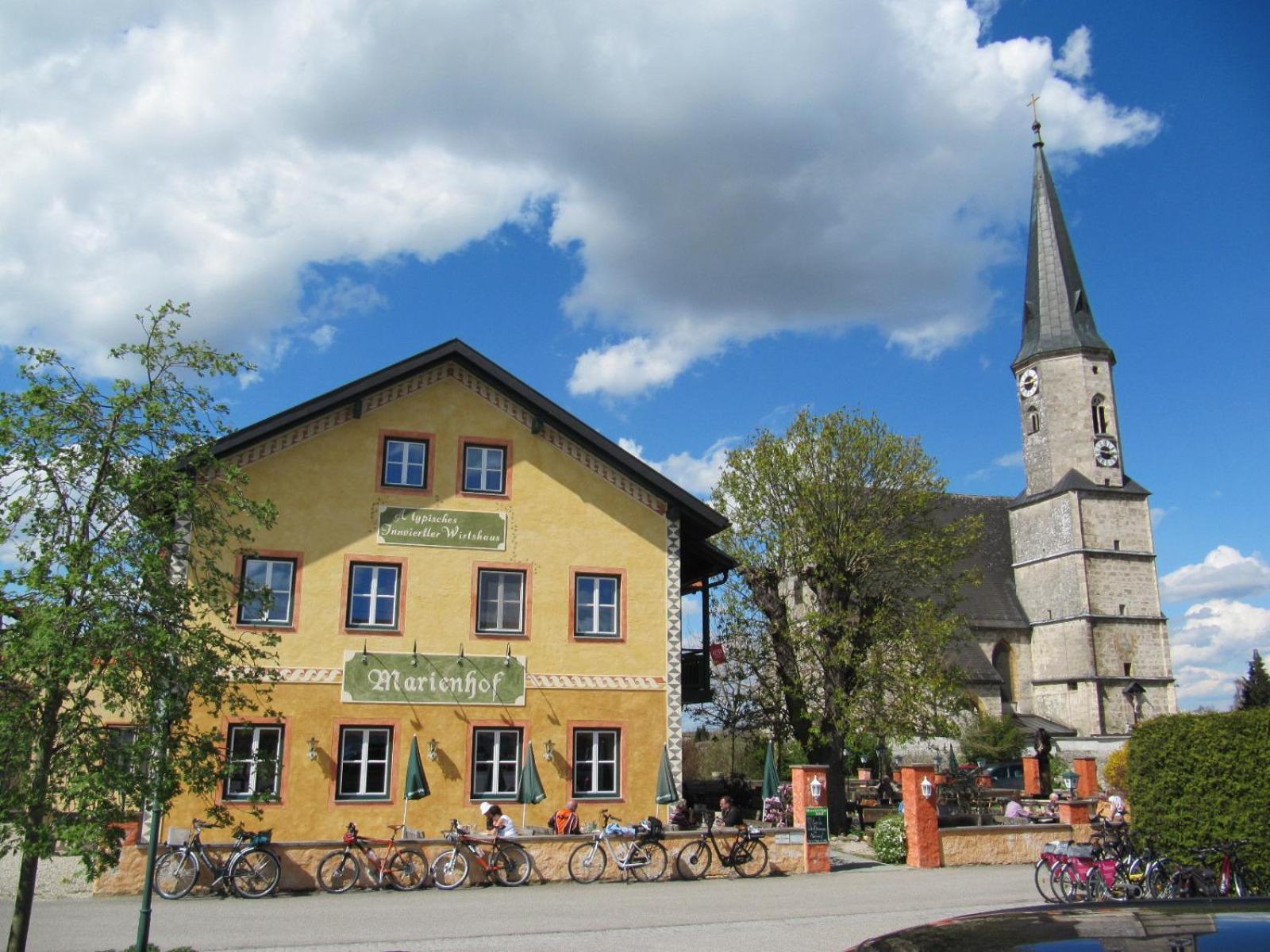 Gasthaus Marienhof Kirchdorf am Inn Buitenkant foto